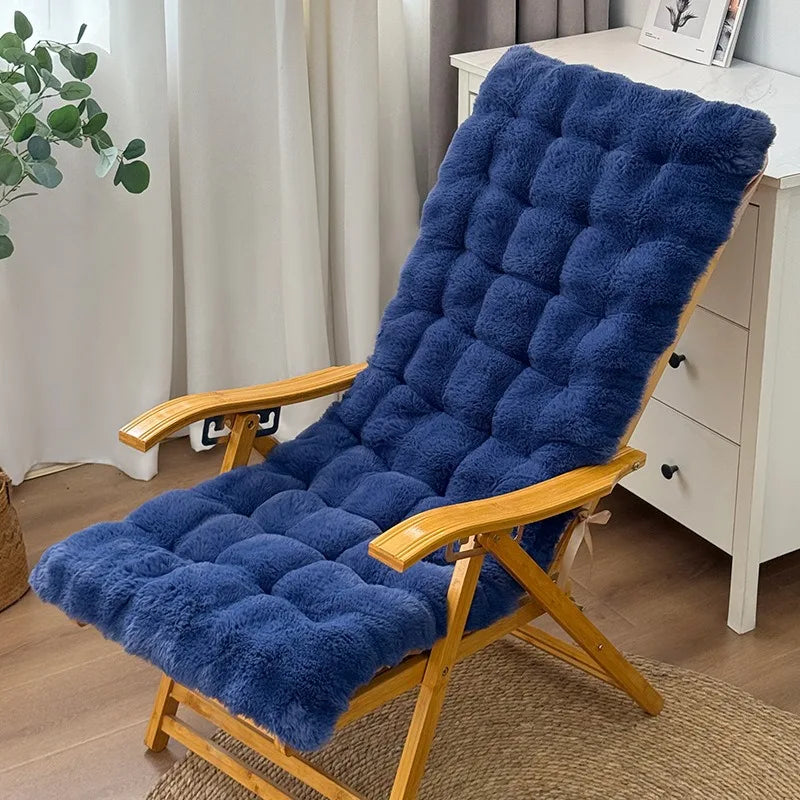 Coussin bain de soleil Peluche Épais Dossier