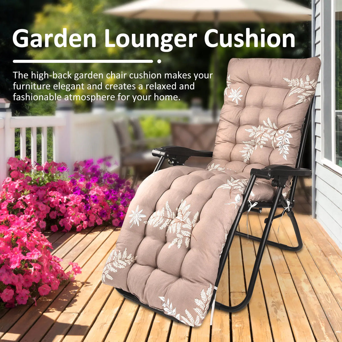 coussin bain de soleil