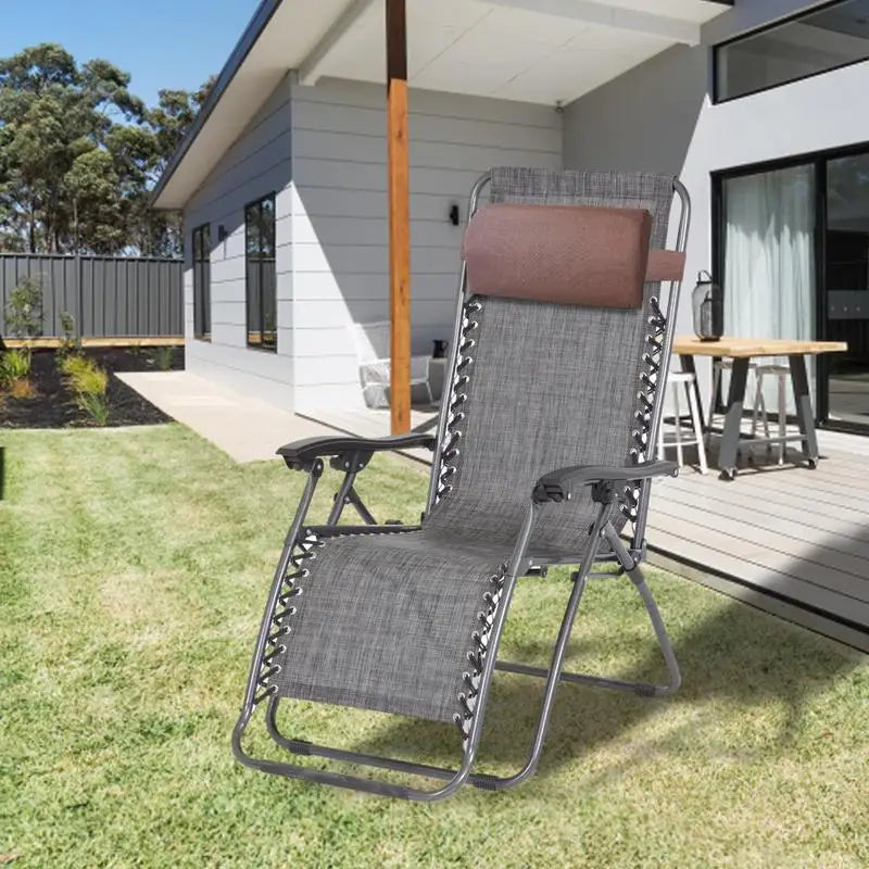 Coussin bain de soleil appui-tête cou transat