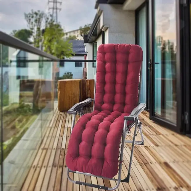 Coussin bain de soleil épais dossier haut