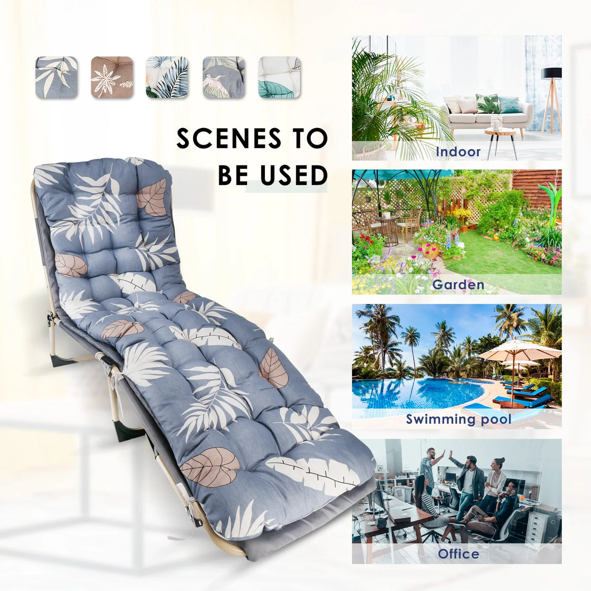 coussin bain de soleil