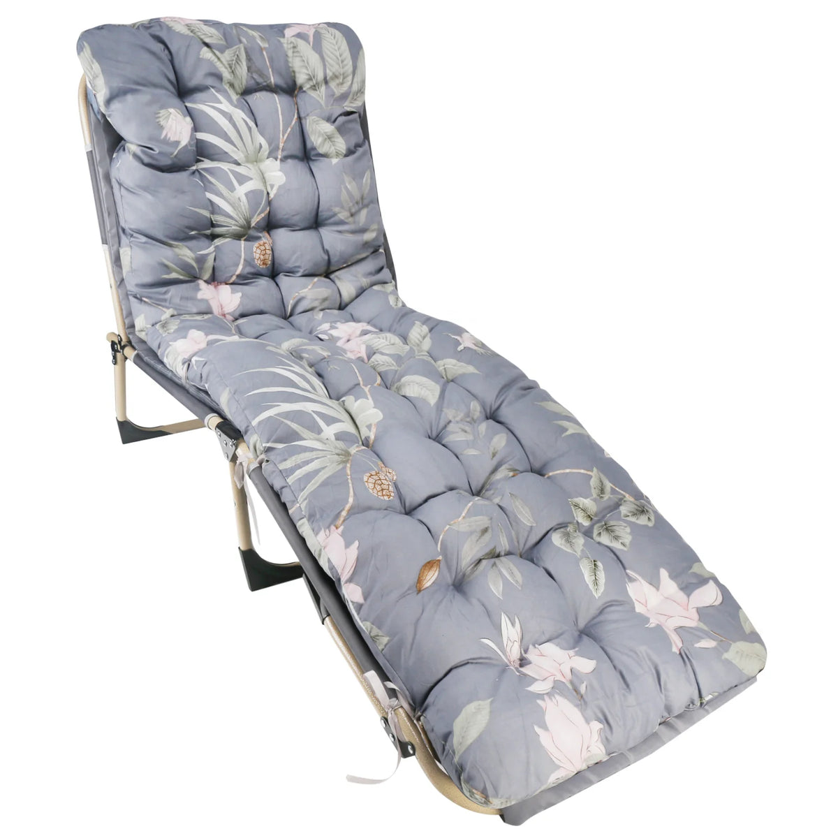 Coussin bain de soleil antidérapant coton perlé 170cm