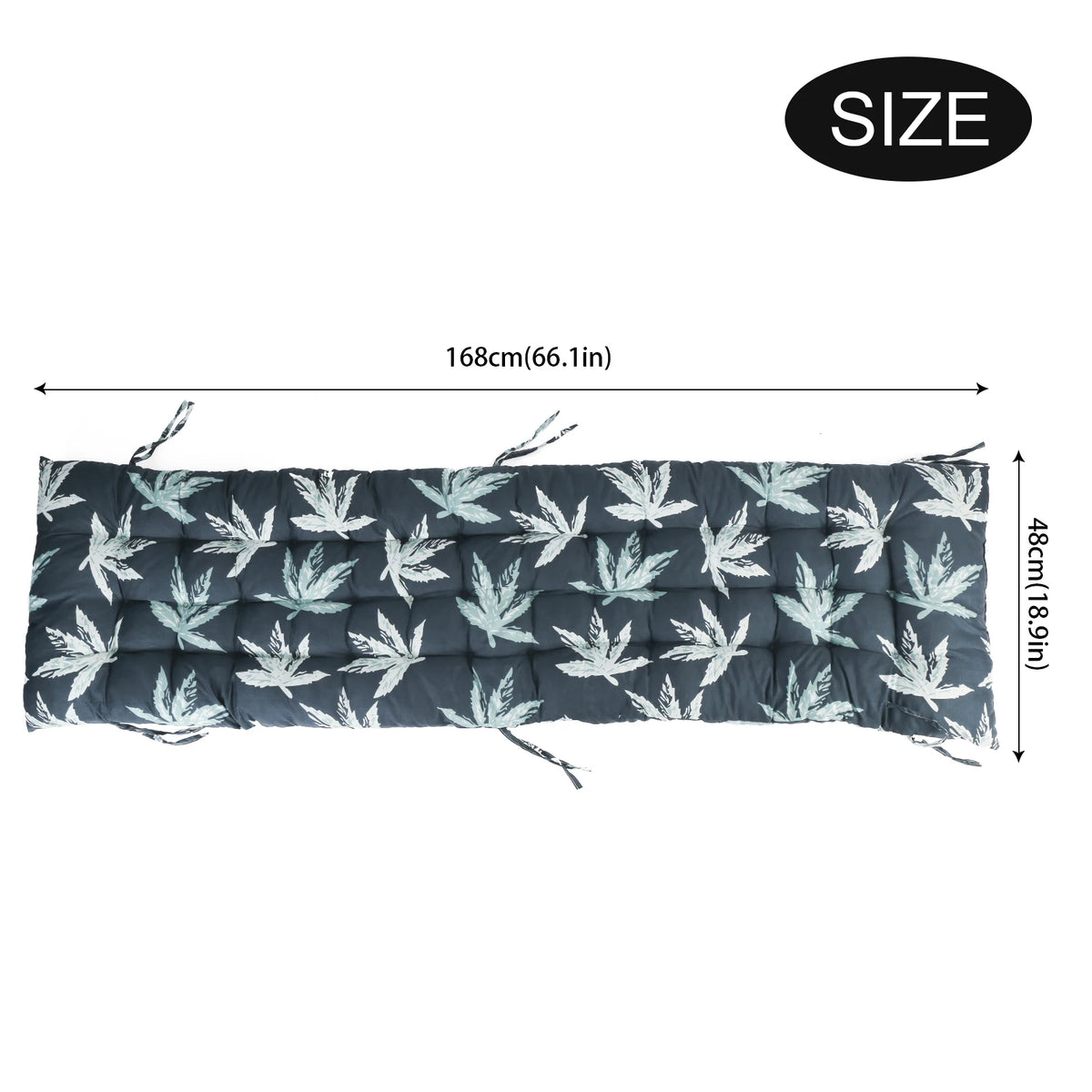 Coussin bain de soleil extérieur confortable antidérapant épais