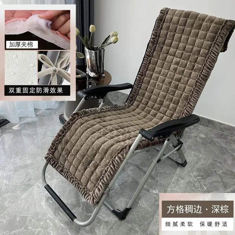 Coussin bain de soleil hiver moelleux antidérapant