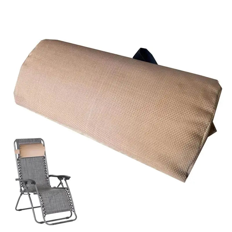 Coussin bain de soleil appui-tête cervical transat