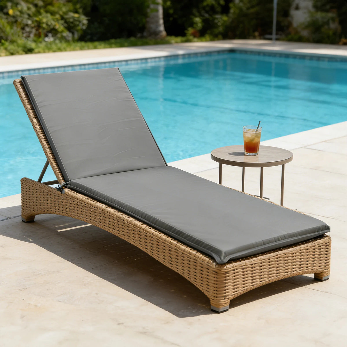 coussin bain de soleil polyester