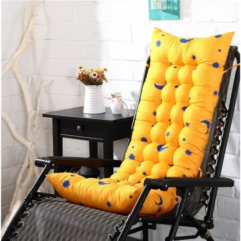 Coussin bain de soleil extérieur antidérapant dossier haut