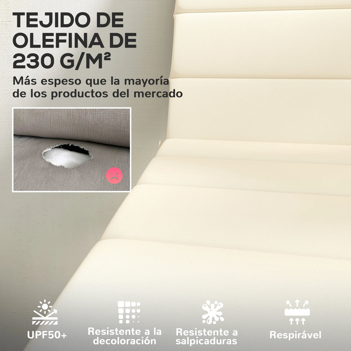 coussin bain de soleil pour bateau