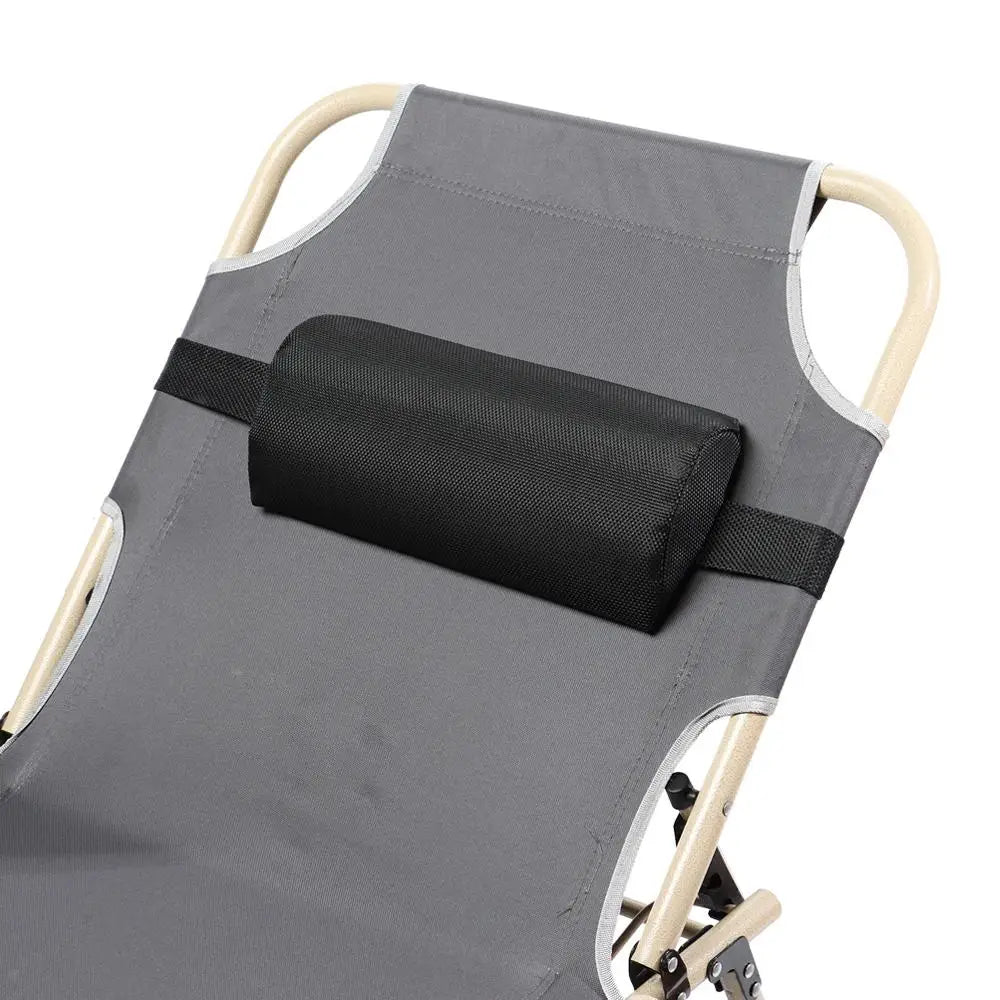 Coussin bain de soleil appui-tête mousse mémoire