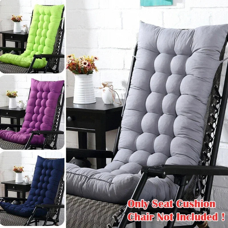 Coussin bain de soleil épais haut dossier 110x40cm