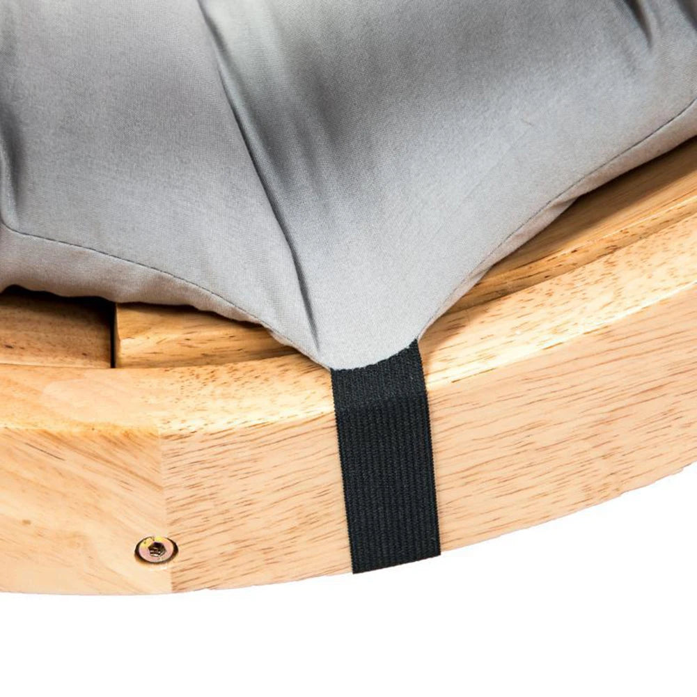 Coussin bain de soleil suède matelassé jardin