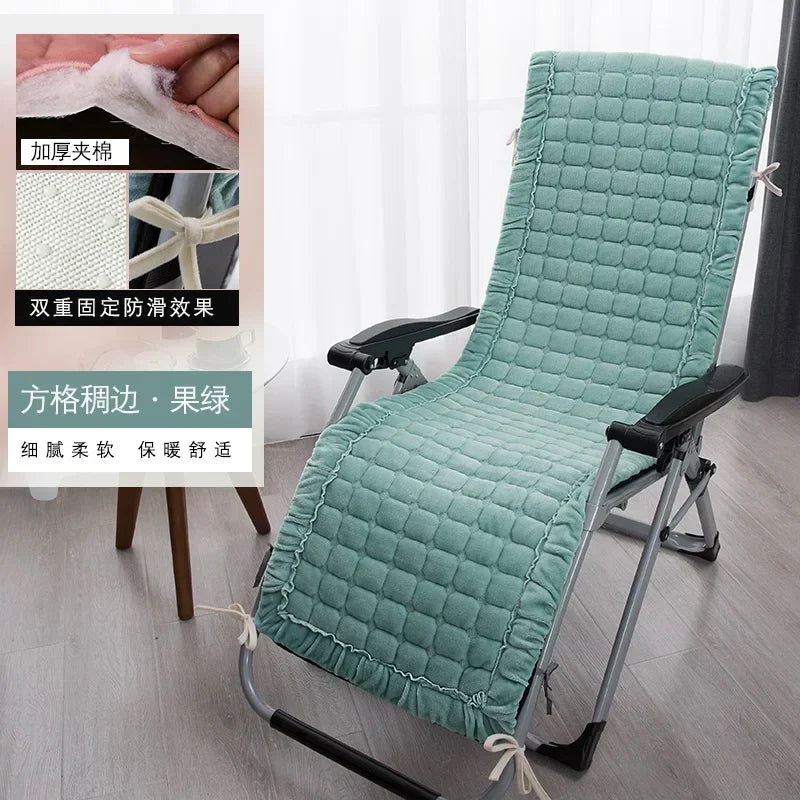 Coussin bain de soleil doux peluche antidérapant épais