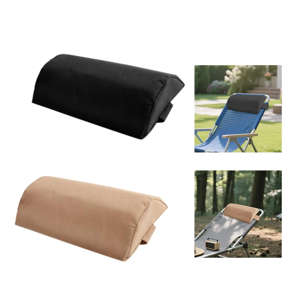 Coussin bain de soleil appui-tête cou portable respirant