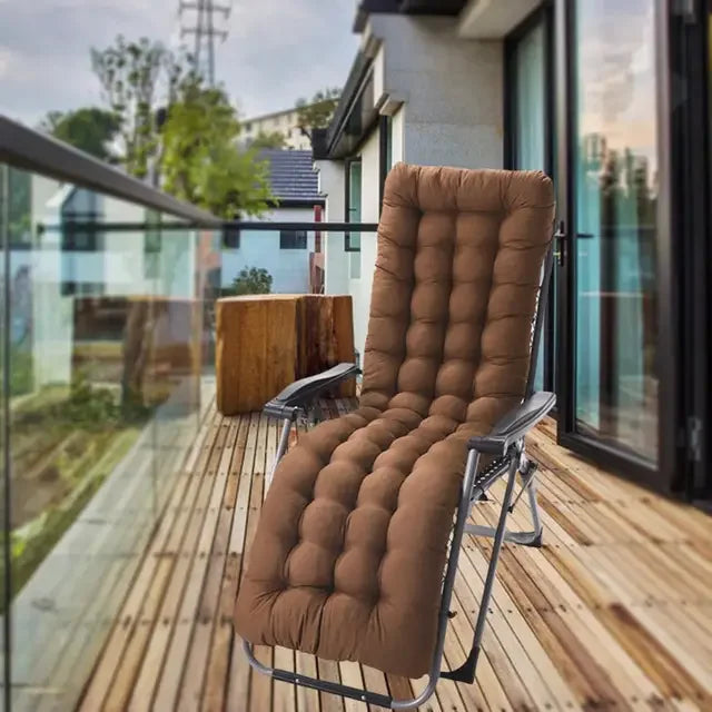 Coussin bain de soleil épais dossier haut