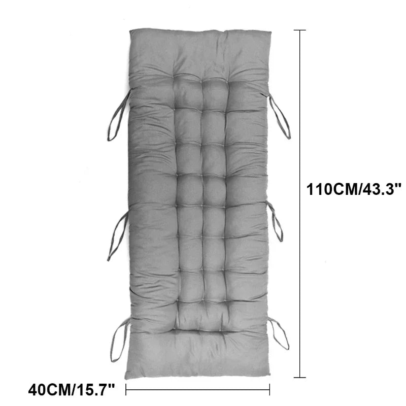 Coussin bain de soleil chaise longue haut dossier épais